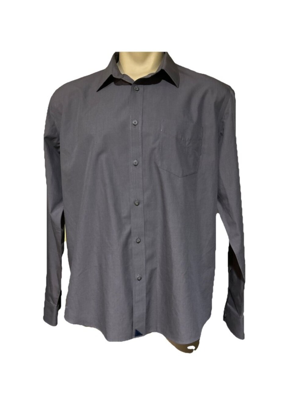 Untuckit Shirt Mens Extra Large Relaxed Gray Sangiovese Wrinkle Free Business XL